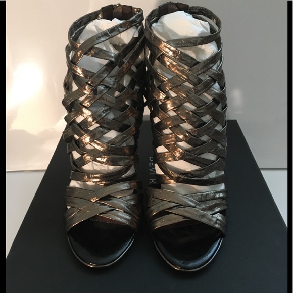 🌸Devi Kroell🌸Textured Woven Leather Sandal🌸 - Picture 3 of 15